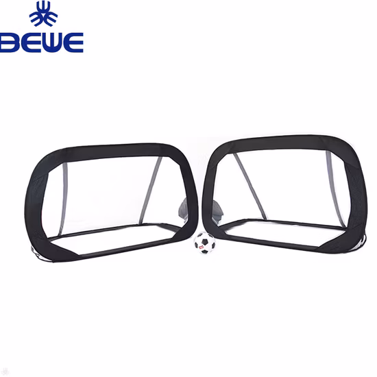 Treinamento de bola de futebol usa gol de futebol de alta qualidade